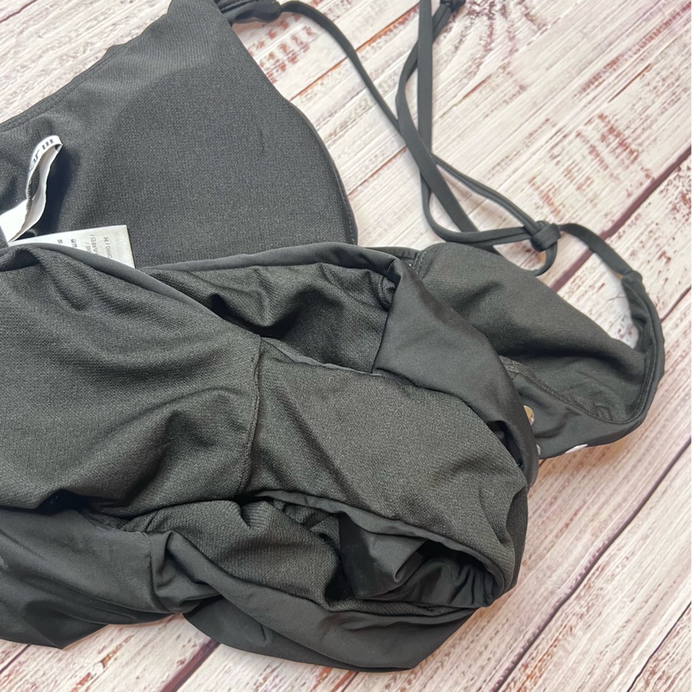 Bar III Black One Piece Swimsuit NWOT - Picture 2 of 5
